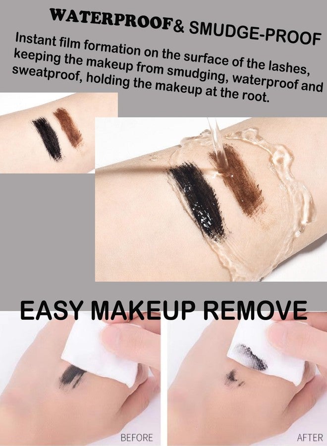 DuaTana Black Brown Mascara for Older Women 60 Plus, Waterproof Prime Mascara for Mature Women Volume and Length with Thinning Lashes,No Clumps,Long Lasting Hypoallergenic Máscara For Sensitive Eyes Makeup - Image 5